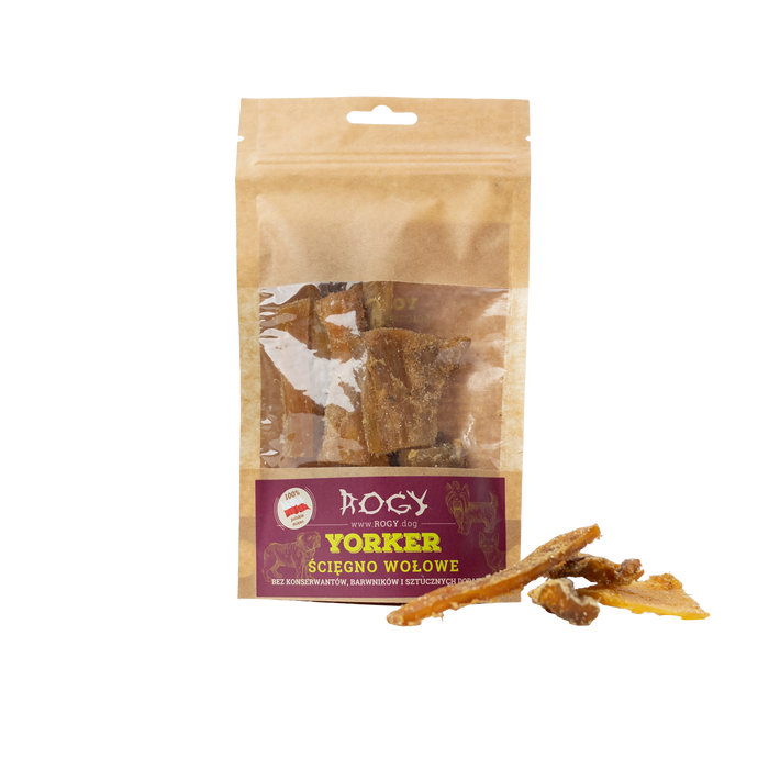 Rogy yorker ścięgno wołowe 80g