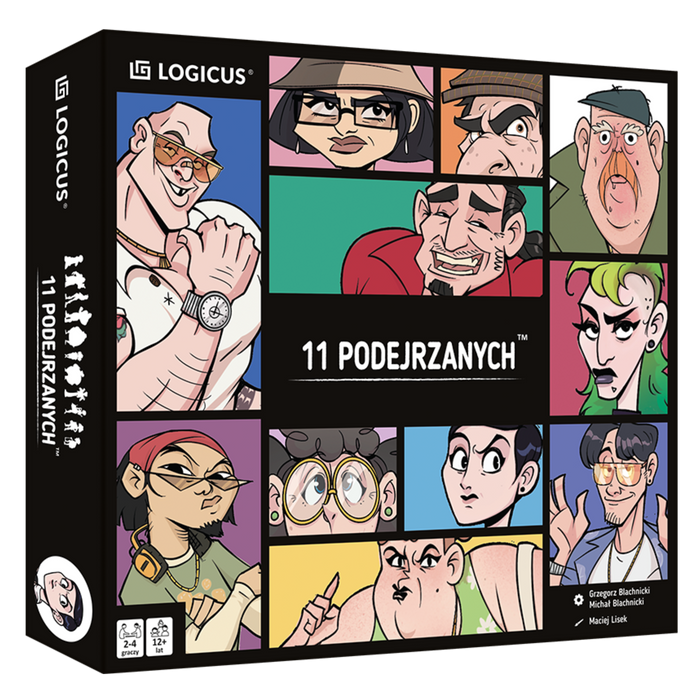 Logicus gra planszowa 11 podejrzanych