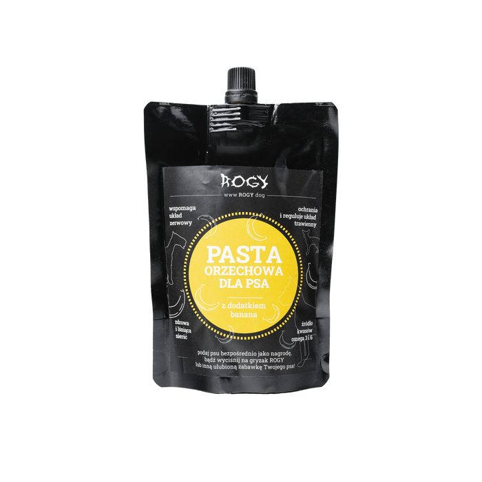 Rogy pasta orzechowa dla psa z dodatkiem banana 300g