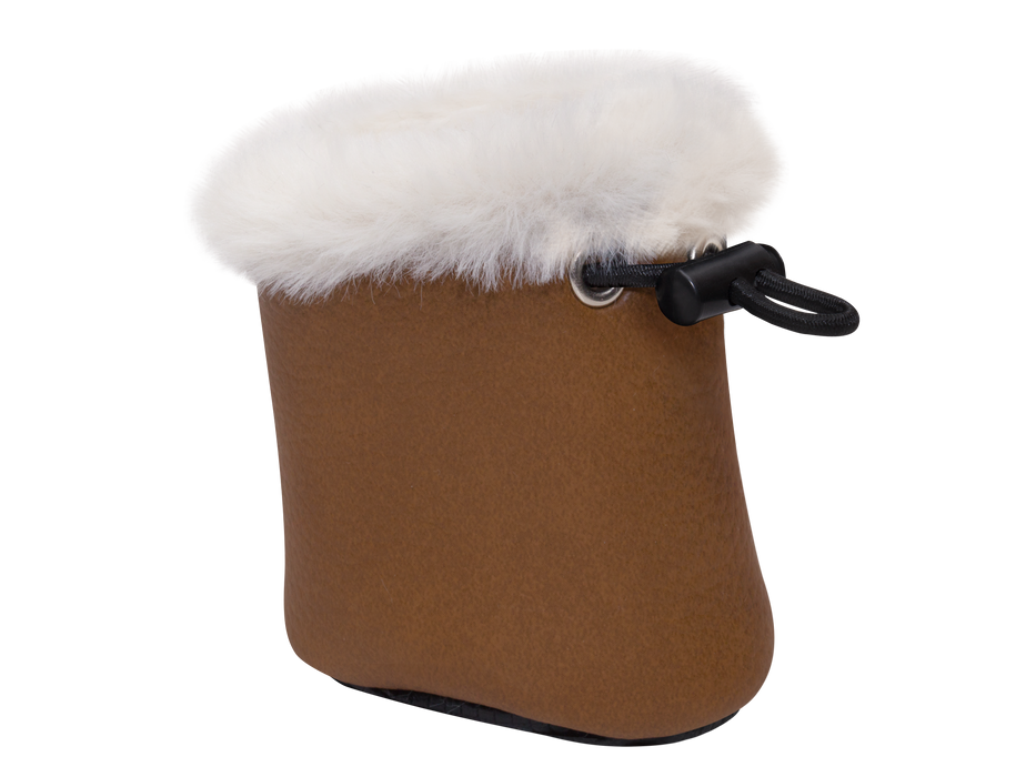 Petto Buty ocieplane dla psa Yuki brązowe