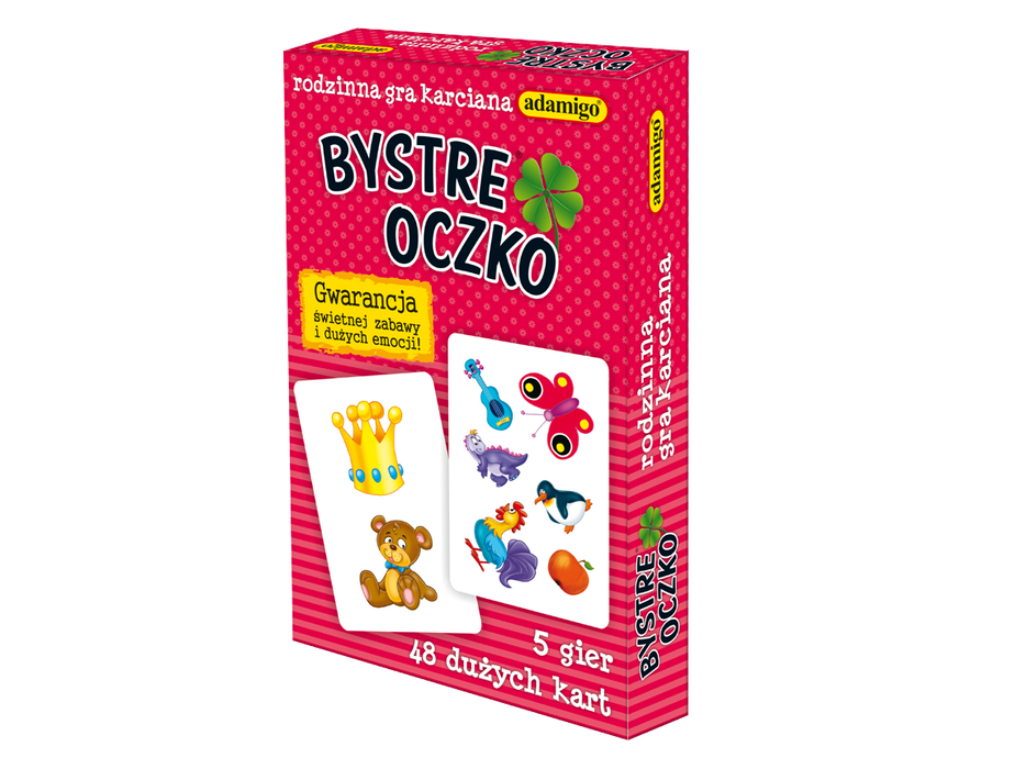 Adamigo Board game Bystre Oczko - Cards