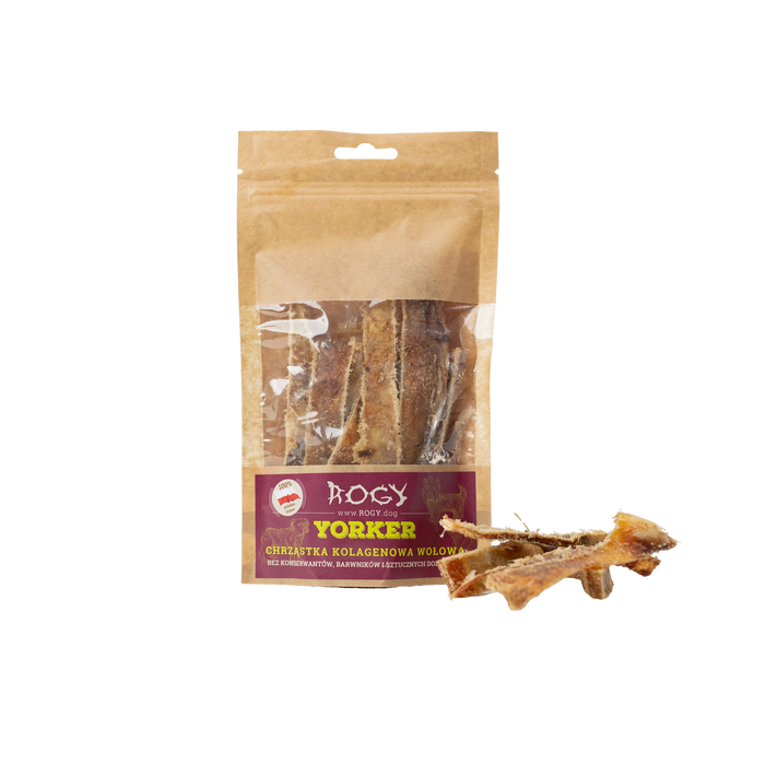 Rogy yorker chrząstka kolagenowa wołowa 80g