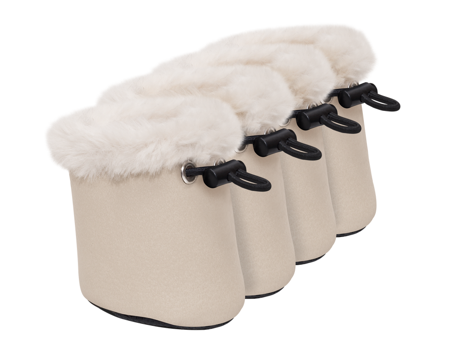 Petto Buty ocieplane dla psa Yuki ecru