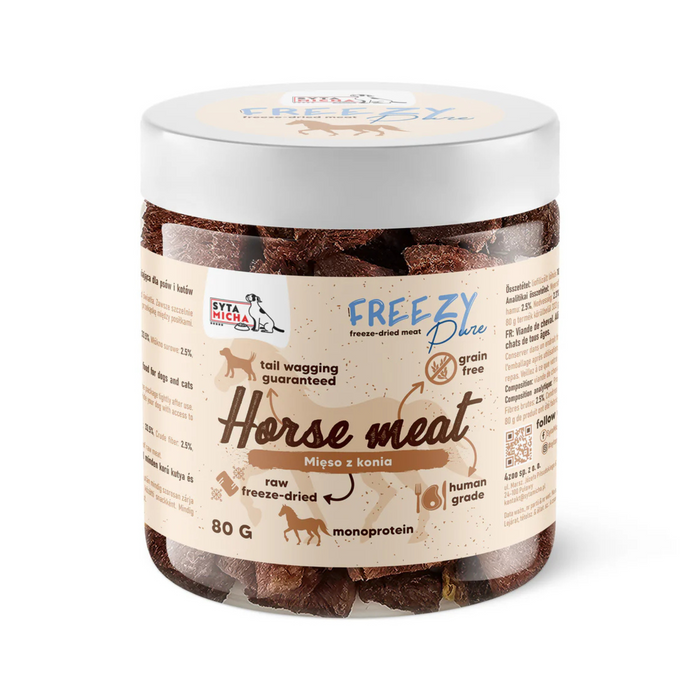 Syta Micha freezy pure liofilizowane mięso z konia 80g