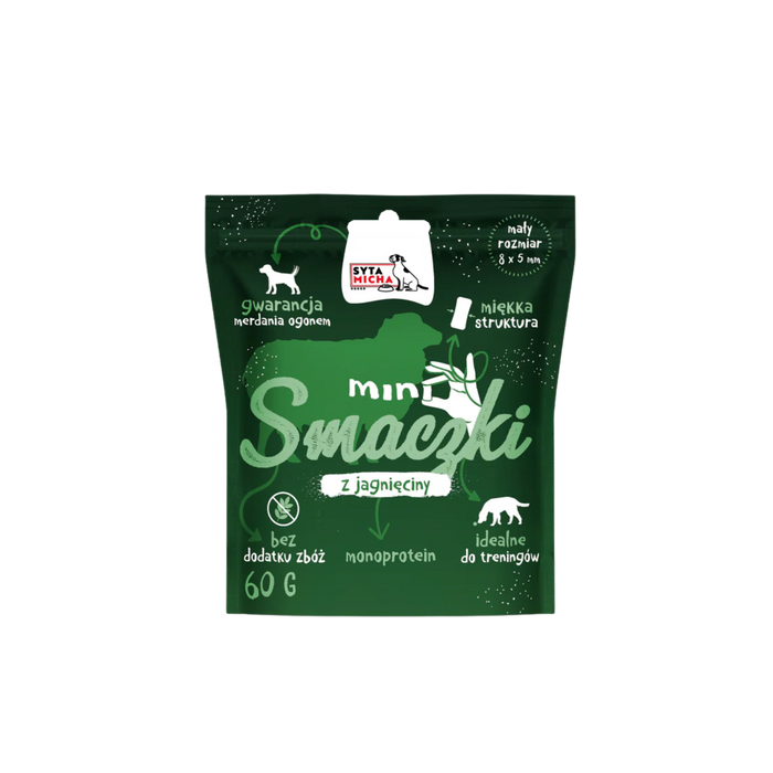 Syta Micha MINI smaczki z jagnięciną 60g