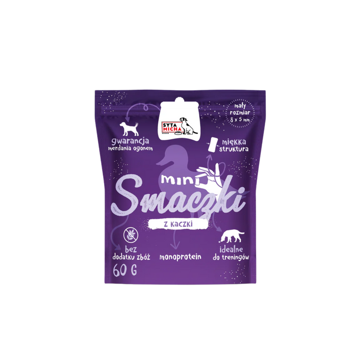 Syta Micha MINI smaczki z kaczki 60g