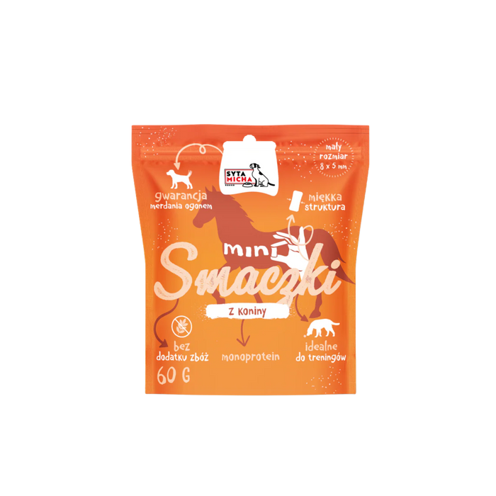 Syta Micha MINI smaczki z koniny 60g