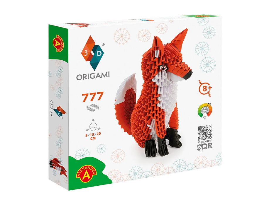 Alexander zestaw kreatywny Origami 3D Lis