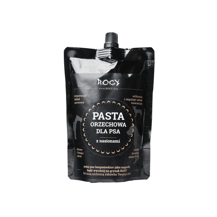 Rogy pasta orzechowa dla psa z nasionami 300g