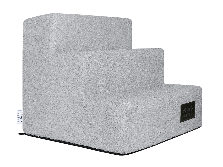 Лестница для собак PETTO Takai 3 ступени, графит