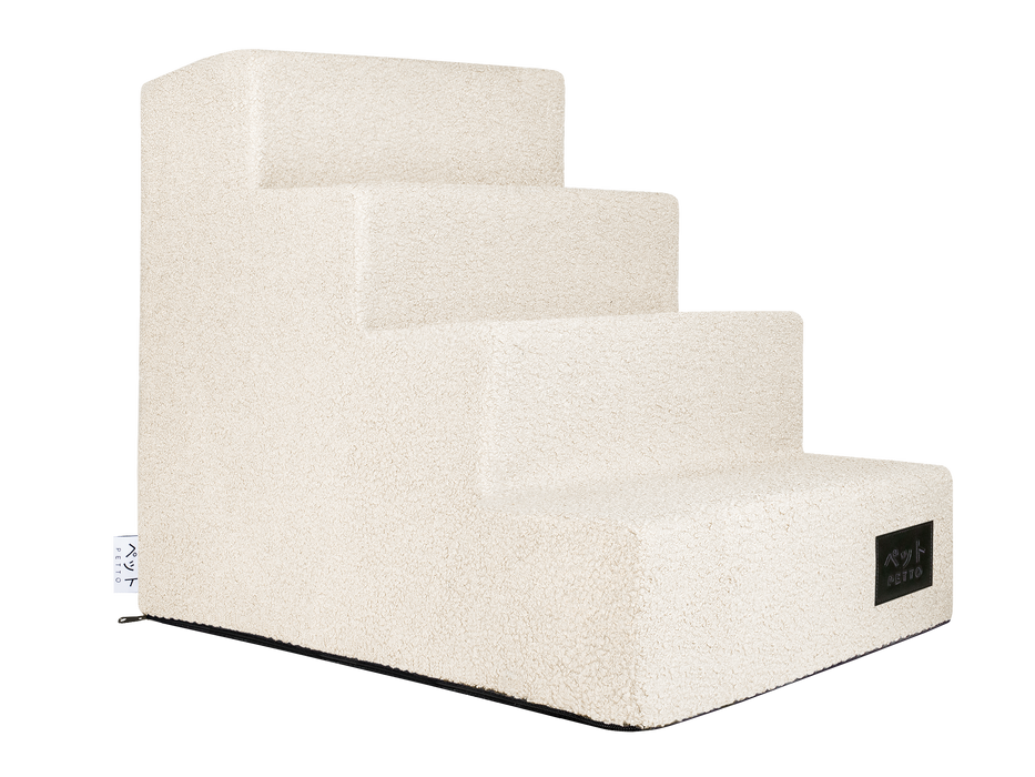 PETTO Takai 4 Cozy Schodki dla psa stopnie ecru