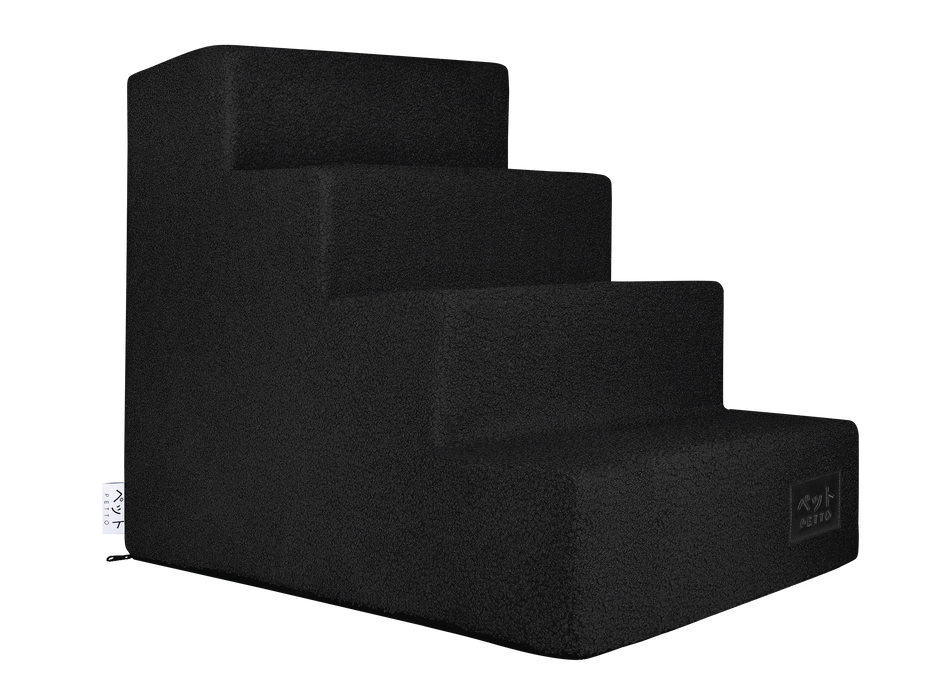 PETTO Takai 4 Cozy Schodki dla psa stopnie czarne