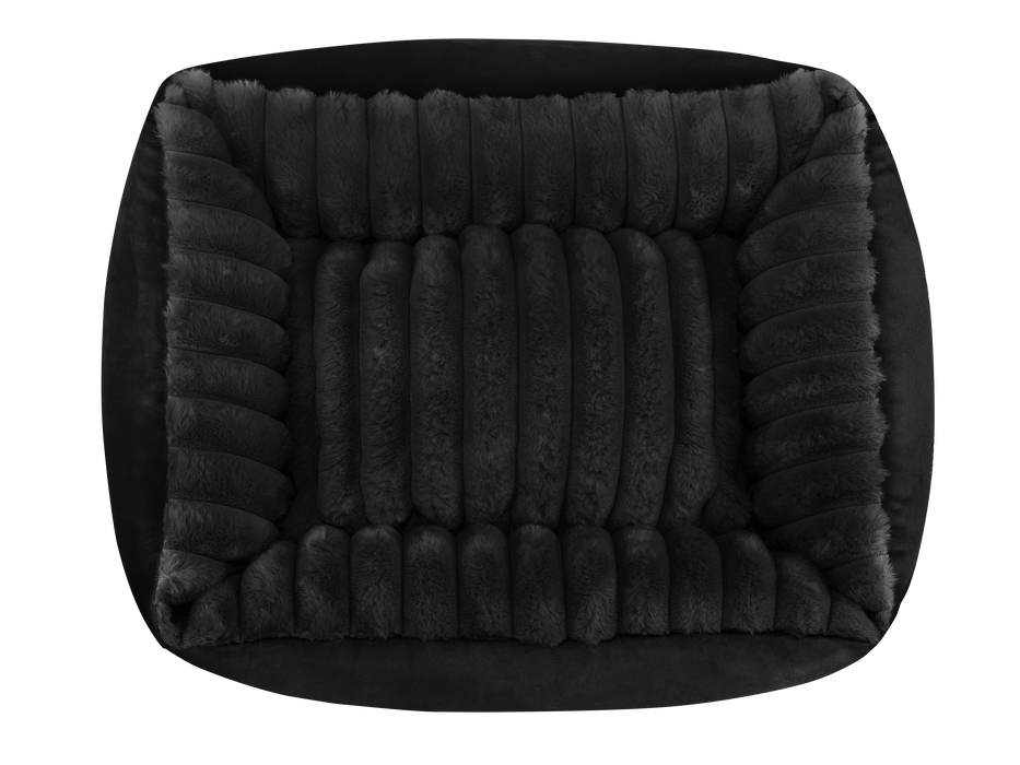 PETTO Osaka Fluffy Legowisko dla psa czarne