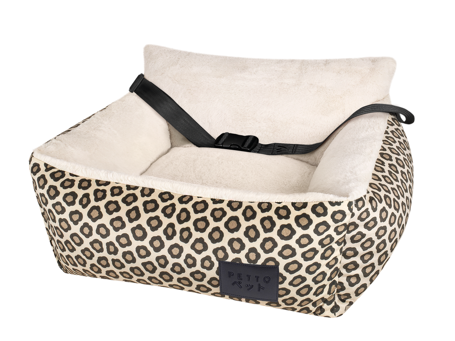 PETTO Oi Fluffy Platinum siedzisko samochodowe fotelik dla psa