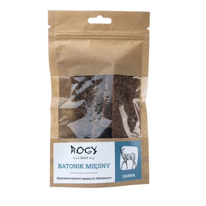 Rogy batonik mięsny sarna 80g