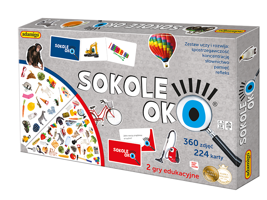 Adamigo Sokole Oko Board Game - Photo