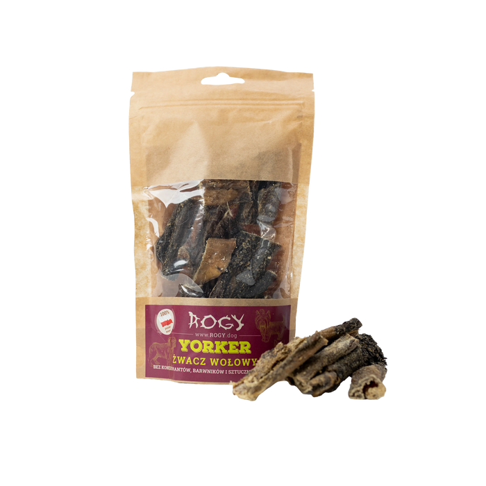 Rogy yorker żwacz wołowy 80g
